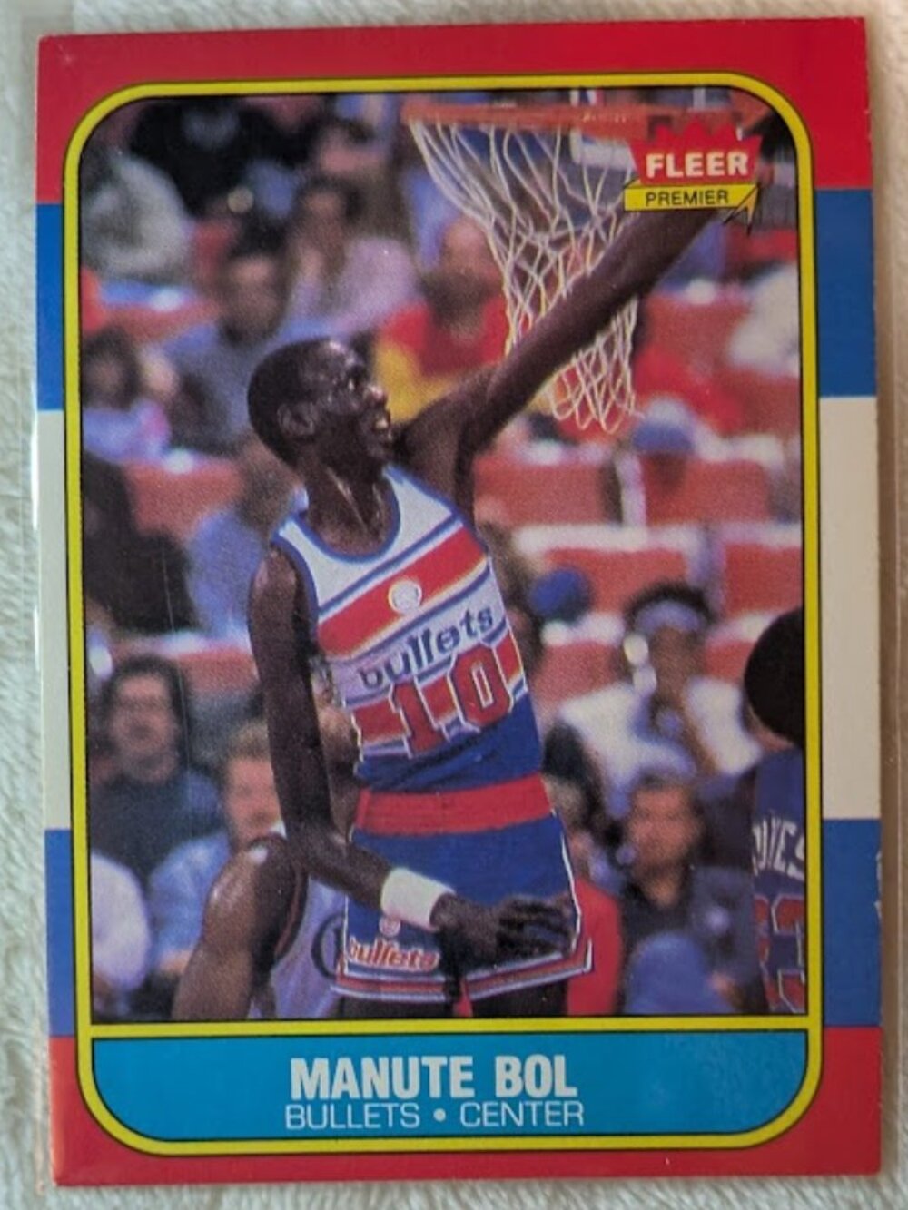 1986 Fleer MANUTE BOL #12